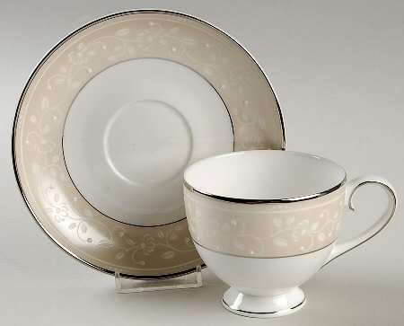 Sweet Elegance Footed Cup & Saucer Set