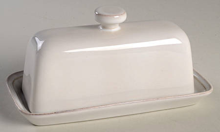 Cambria Stone (White) 1/4 Lb Covered Butter