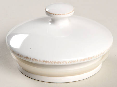 Cambria Stone (White) Lid for Medium Canister