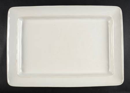 Cambria Stone (White) 16" Rectangular Serving Platter by Pottery Barn China