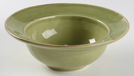 Cambria Mint Rim Soup Bowl