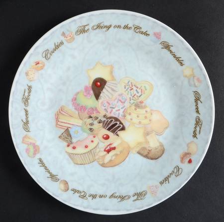 Cupcakes & Cookies Dessert/Pie Plate