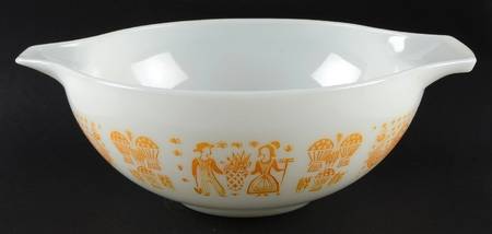 Butterprint-Orange by Pyrex