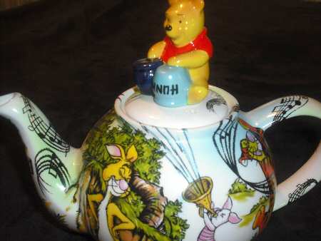 Disney Character Teapot Collection Figural Teapot & Lid