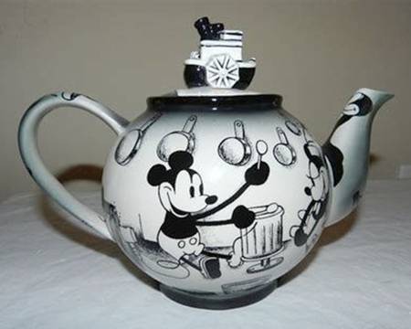 Disney Character Teapot Collection Figural Teapot & Lid