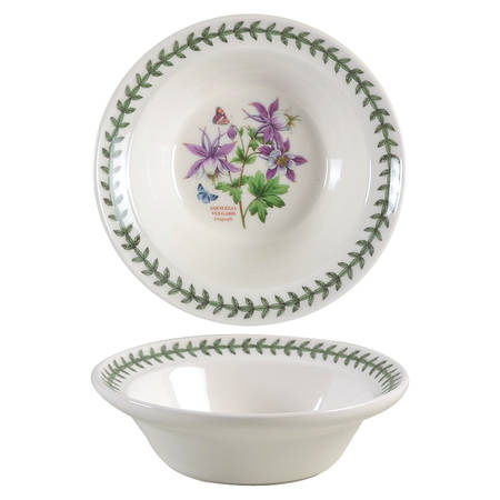 Exotic Botanic Garden Rim Cereal/Oatmeal Bowl