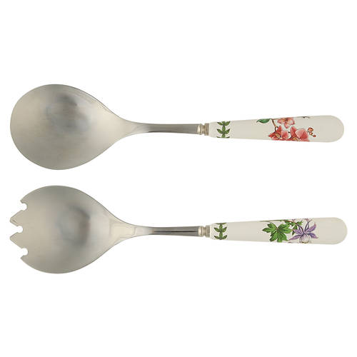 Exotic Botanic Garden (2 Piece) Salad Set with Stainless Bowl