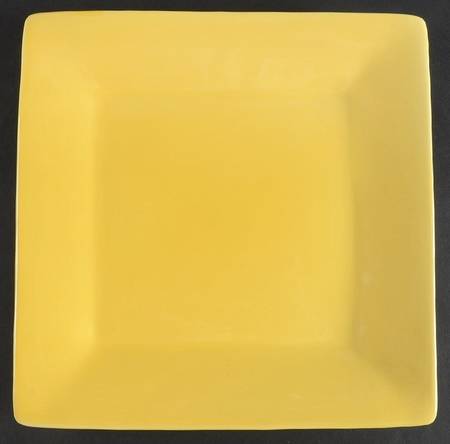 Essential Colours Butter Square Dinner Plate