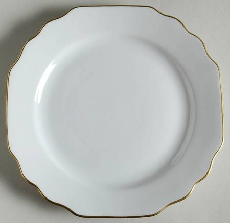 Georgian Gold Bread & Butter Plate