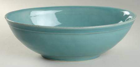Cambria Turquoise 12" Oval Serving Bowl