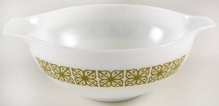 Verde Square Flowers 13" Cinderella Mixing Bowl