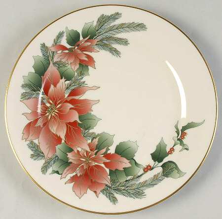 Gold Poinsettia by Pickard