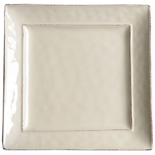 Martillo Creme Brulee Square Salad Plate