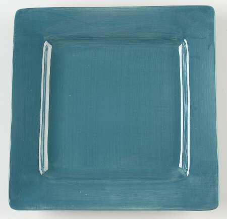 Essential Colours Teal Square Dinner Plate