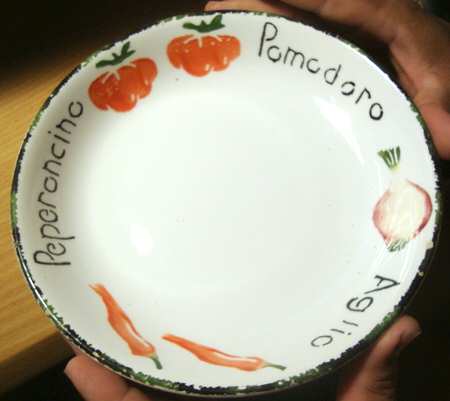 Pomodoro Dinner Plate