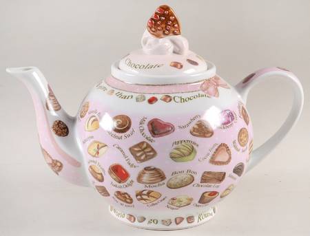 Chocolates Teapot & Lid