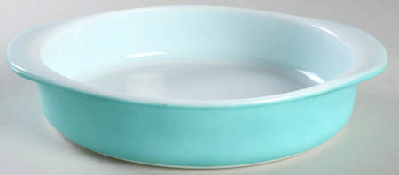 Turquoise 8" Round Ovenware Cake Pan