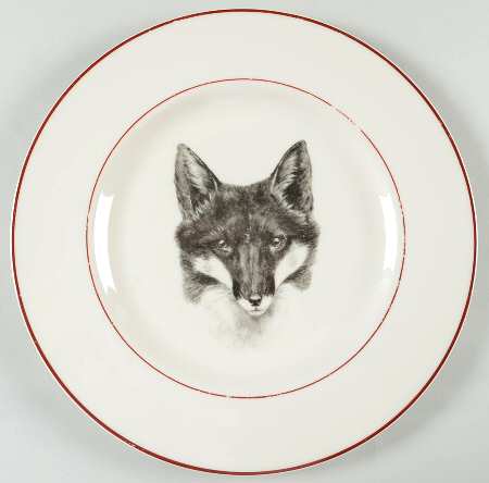 Fox &amp; Hound (Red Trim) by Pickard
