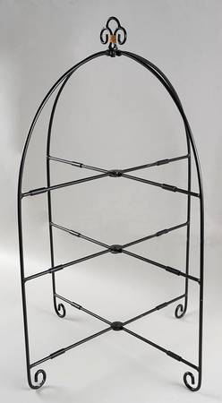 Casual Home Metal Stand for 3 Tier Square Basket Set
