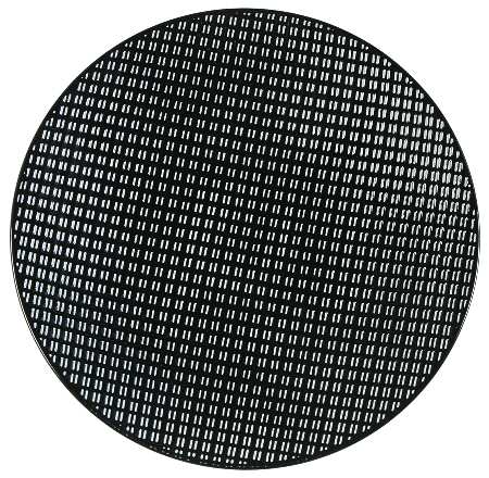 Black White Check Salad Plate