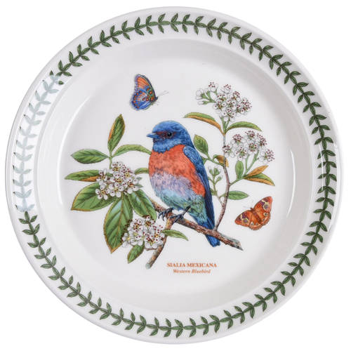Botanic Garden Birds Salad Plate
