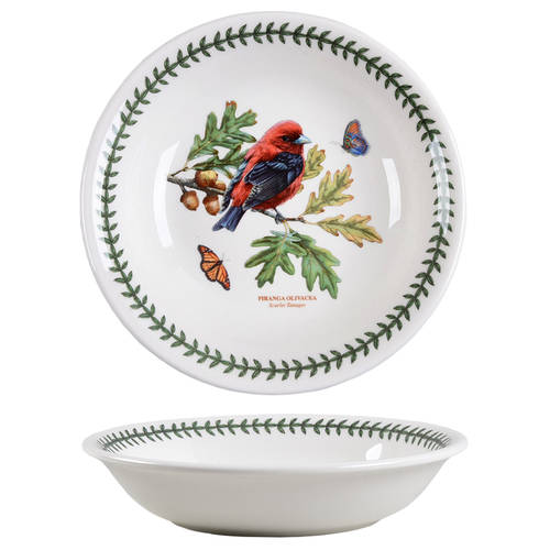 Botanic Garden Birds 8" Individual Pasta Bowl
