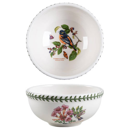 Botanic Garden Birds Individual Salad/Dessert/Fruit Bowl