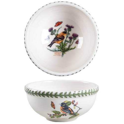 Botanic Garden Birds Individual Salad/Dessert/Fruit Bowl