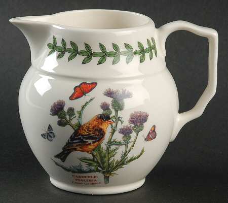 Botanic Garden Birds Creamer