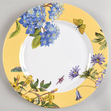 Botanic Garden Terrace Melamine Dinner Plate