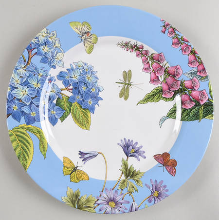 Botanic Garden Terrace Melamine Dinner Plate
