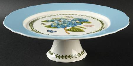 Botanic Garden Terrace 10" Diameter Pedestal Cake Stand