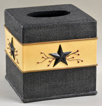 Star Vine Square Tissue Box Cover