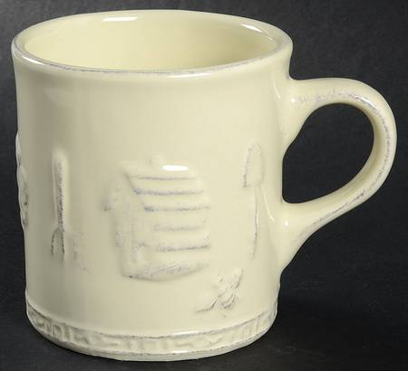 Naturewood Embossed Mug by Pfaltzgraff