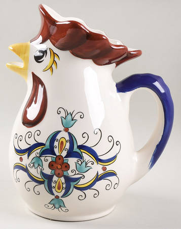 San Marino Rooster Pitcher