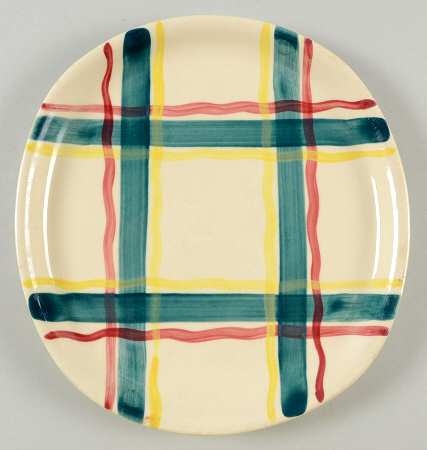 Heather Plaid Dinner Plate