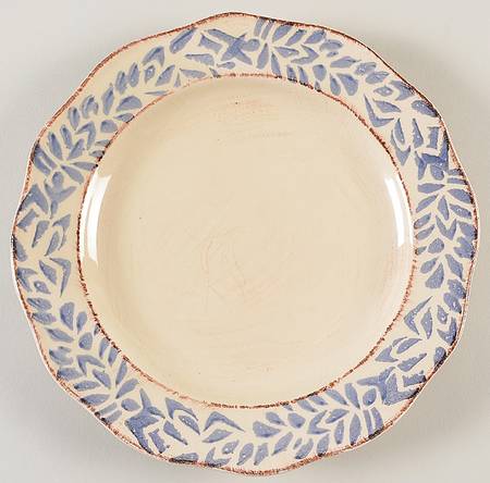 Onda Blue Salad Plate