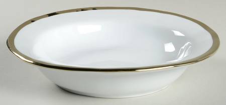 Caroline Gold Soup/Cereal Bowl