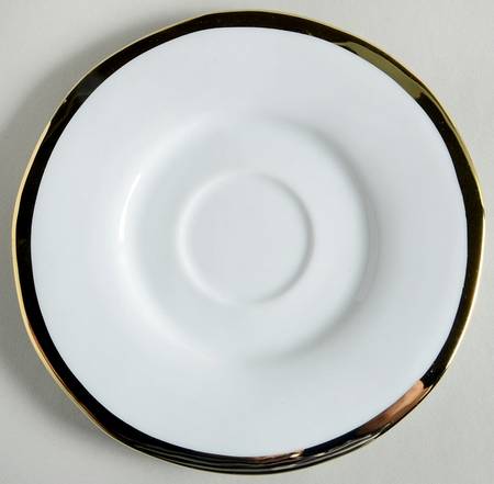 Caroline Gold Saucer