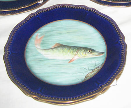 PLL6 Luncheon Plate by Porcelaines Pallas