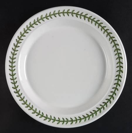 Botanic Garden Laurel Leaf Dinner Plate