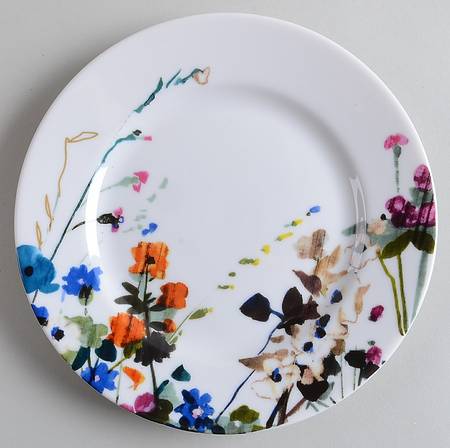 Wildflower Salad Plate