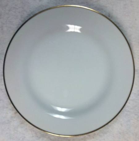 Pb Gold Dinner Plate