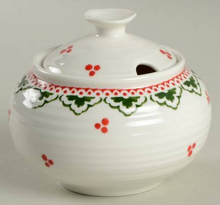 Sophie Conran Christmas Sugar Bowl & Lid by Portmeirion