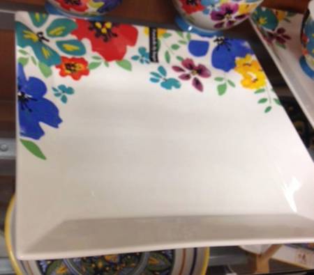 PYI17 12" Square Serving Platter