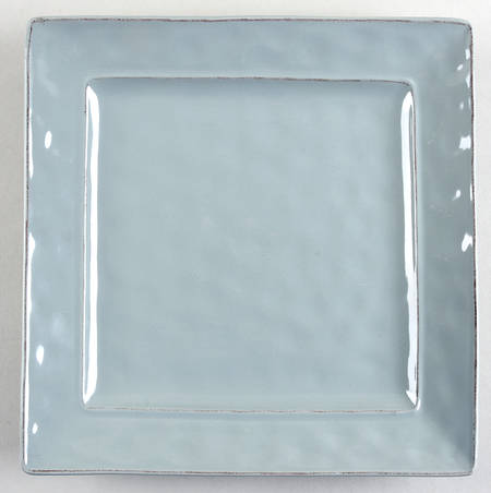 Martillo Mist (Light Grey) Square Luncheon Plate