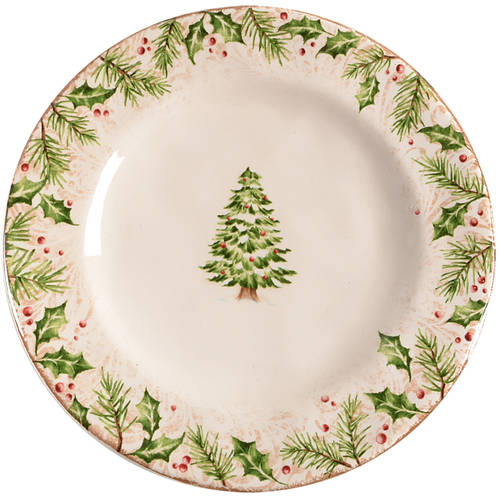 Winter's Wonder Salad Plate