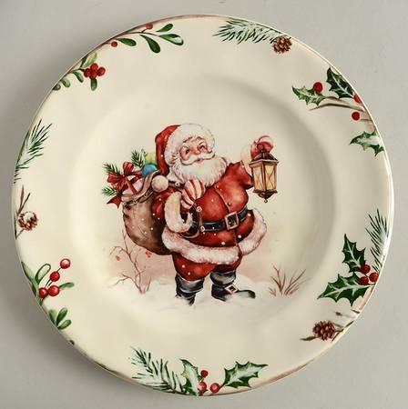 Winter's Wonder Accent Salad Plate