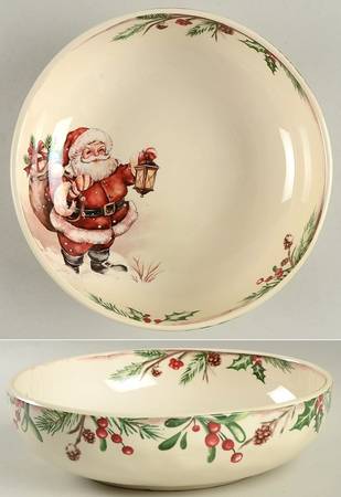 Winter's Wonder Individual Accent Dinner Bowl