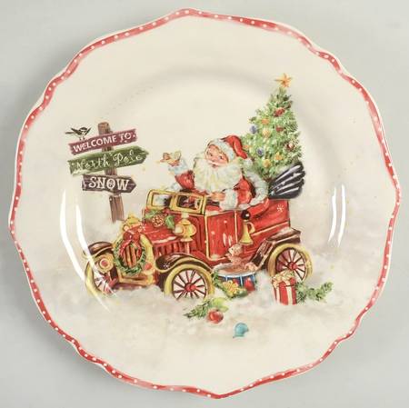 Winter's Wonder Accent Salad Plate